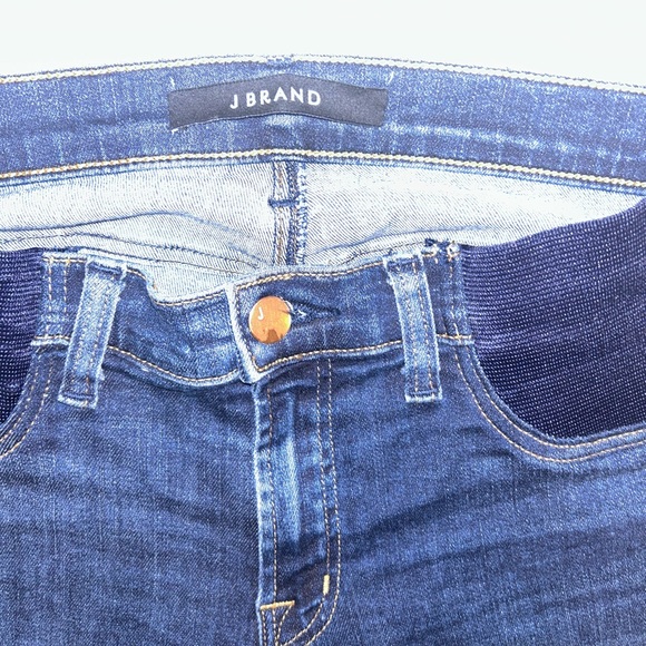 J Brand women’s maternity “Mama J” elastic‎ stretch waist skinny jeans size 28 - Picture 2 of 10